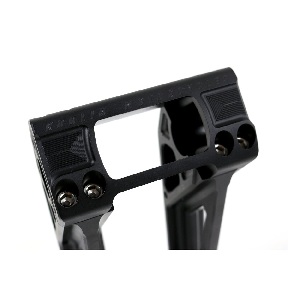 Kodlin Fastback risers for OEM digital speedo - 8" - Black