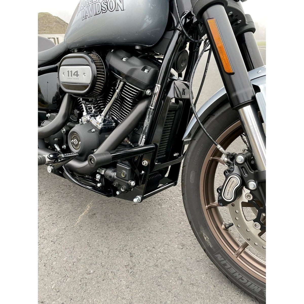 Kodlin Club Style M8 engine guard - Black