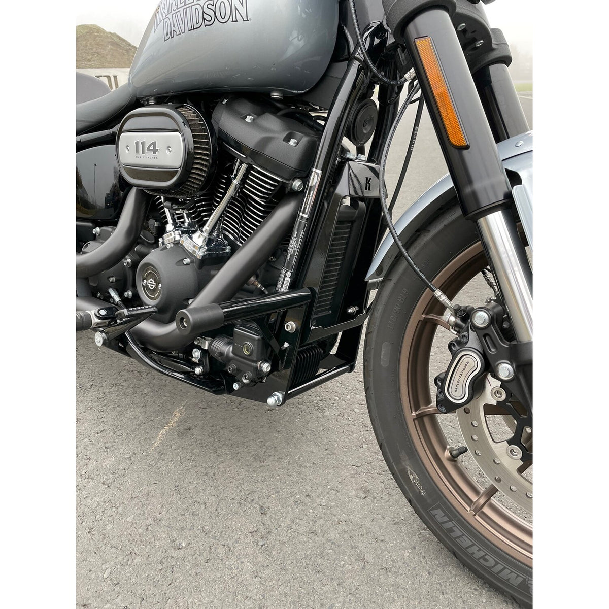 Kodlin Club Style M8 engine guard - Black