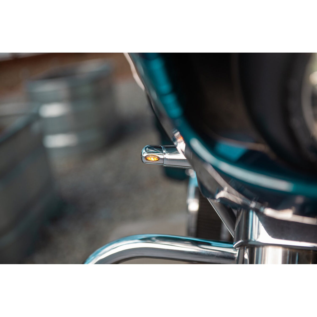 Kodlin Elypse LED mini front turn signals - DLR - Chrome
