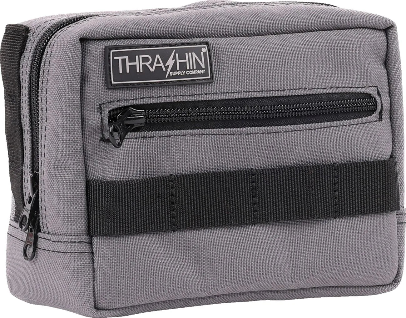Thrashin Supply Handlebar Bag - Gray