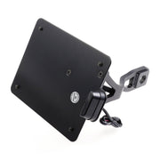 Cult-Werk side mount license plate bracket black - AU