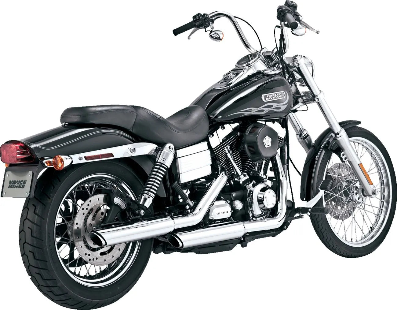 Vance & Hines 3" Twin Slash Slip-on Auspuff