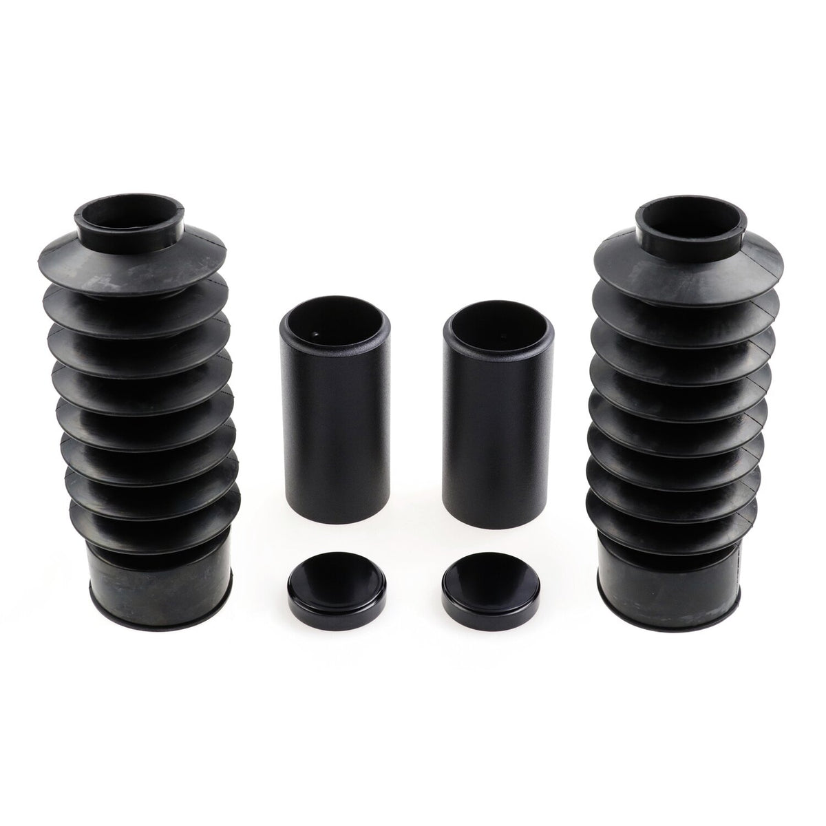 Cult-Werk 6-piece fork tube cover kit Medium - Gloss black