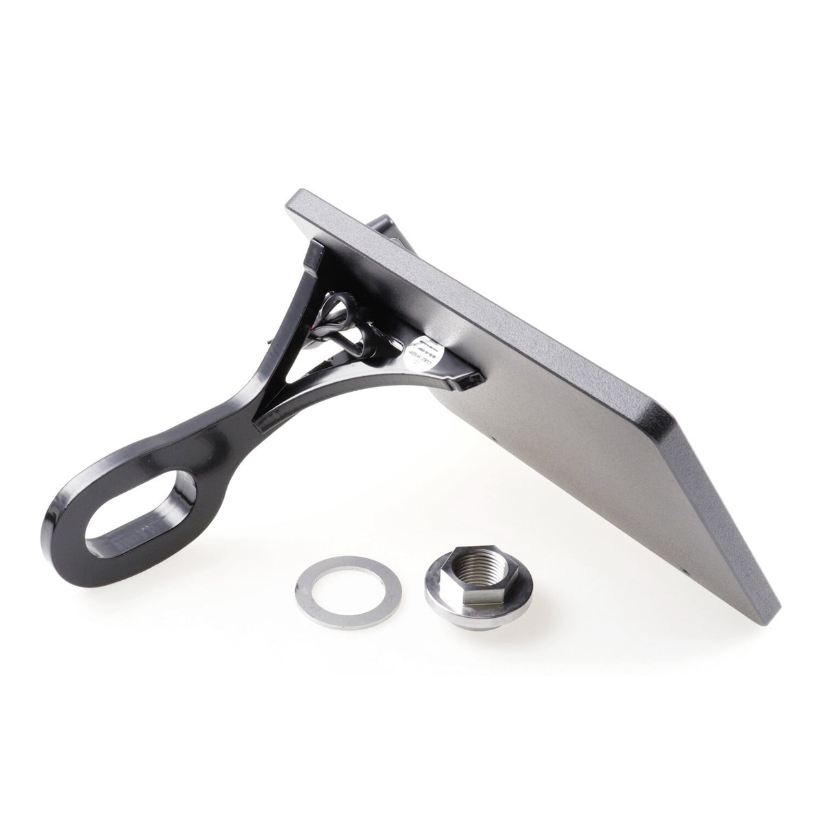 Cult-Werk side mount license plate bracket - Black - Austria