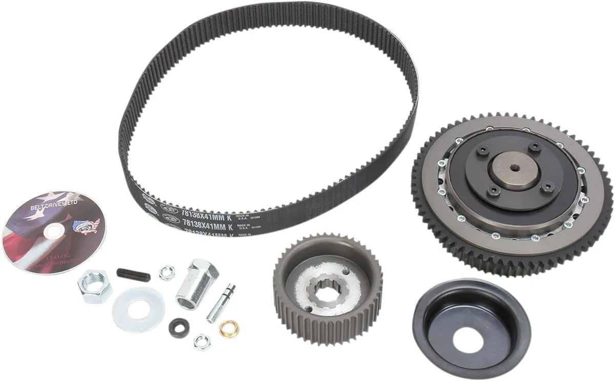 Belt Drives Ltd. Quiet Clutch System 8 mm Belt Drive Kit