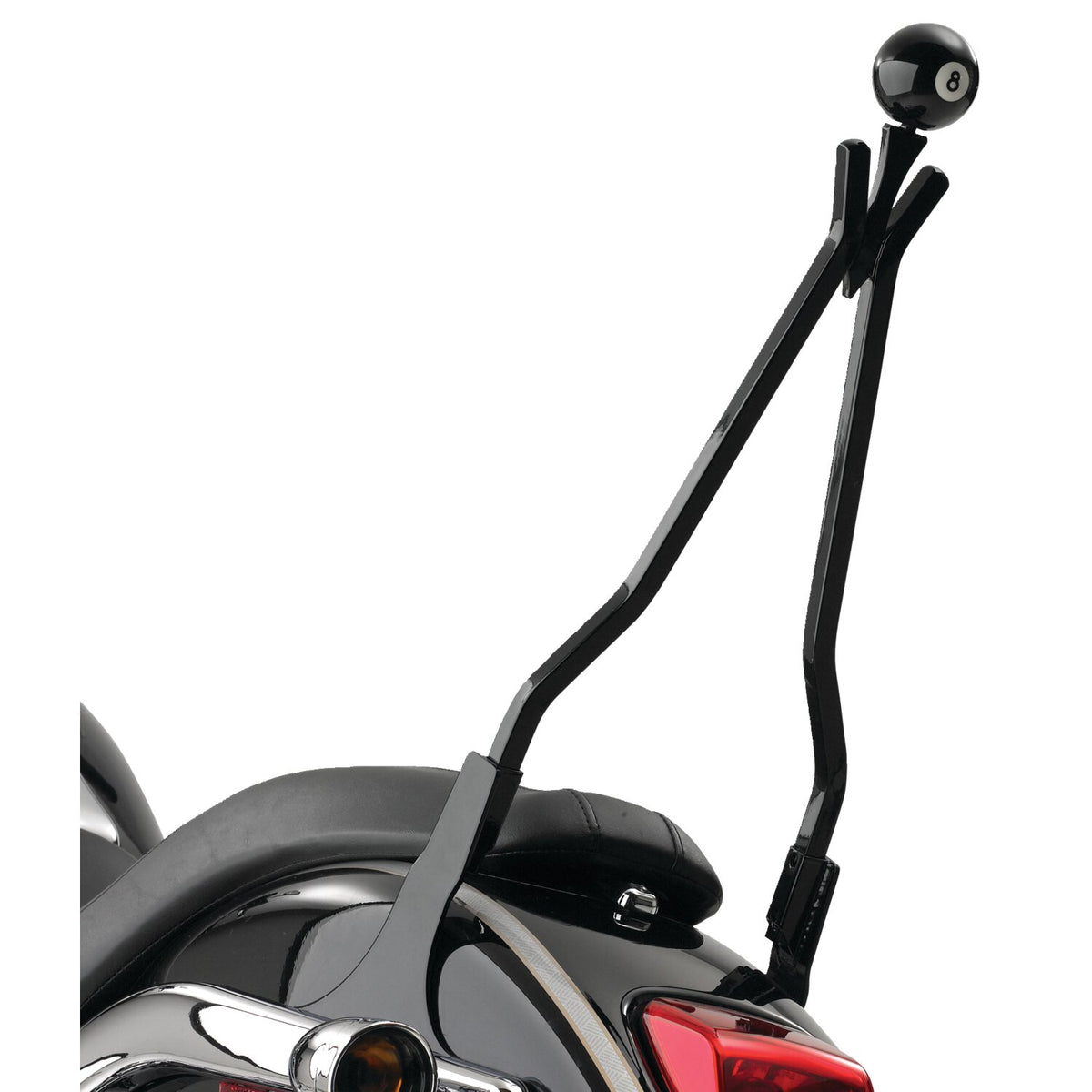 Cycle Visions Multitude Stick sissy bar 30" black