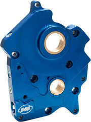 S&s Cycle Camplate - Billet Aluminum, Blue Anodized