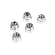 Gardner-Westcott Locknut chrome (flexlock) 7/16-20 - 5 stk