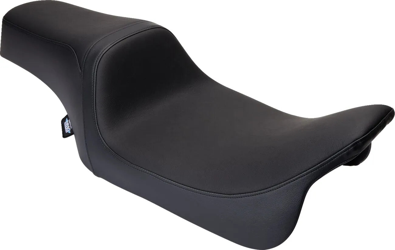 Drag Specialties Predator 1-up Seat - For Harley Davidson