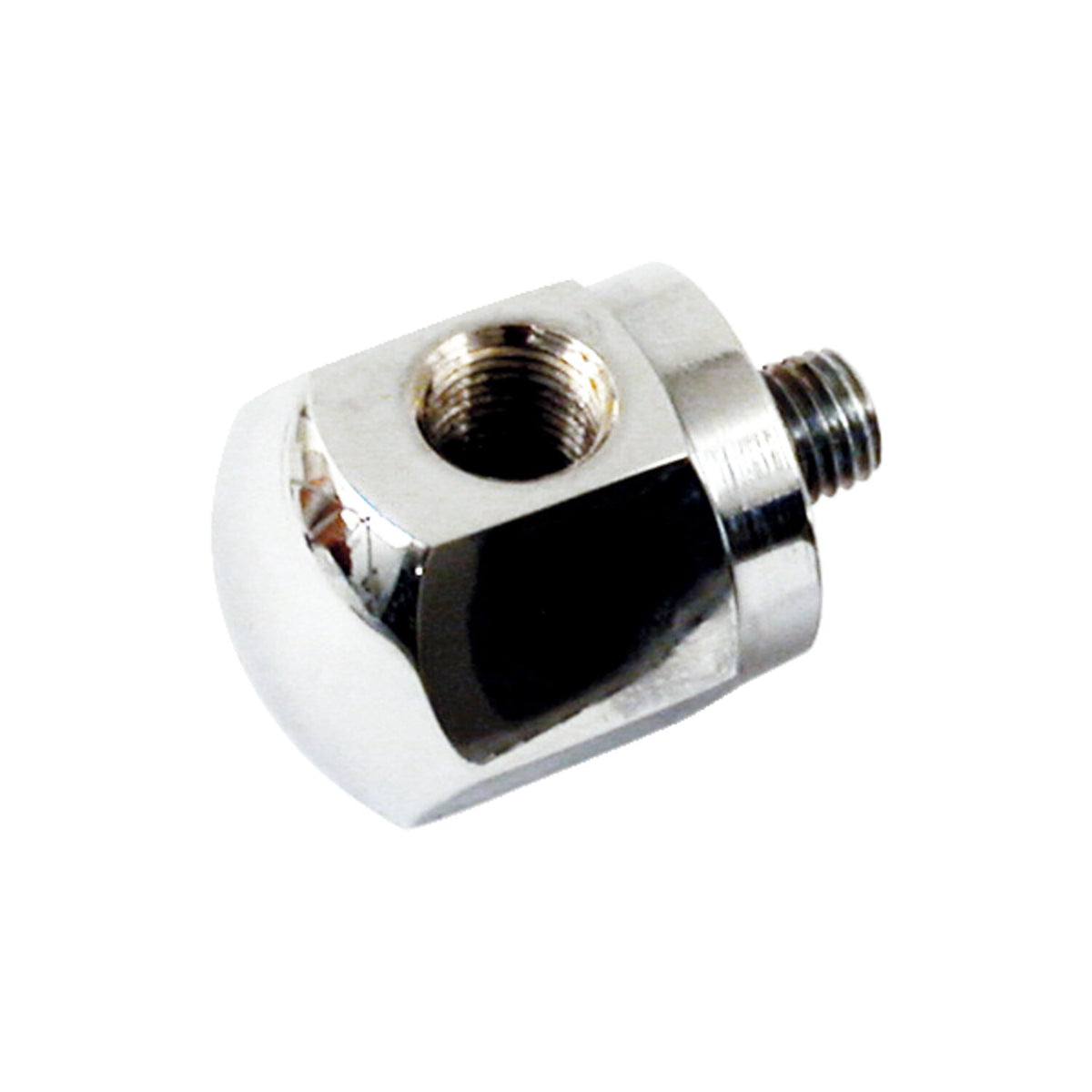 MCS Rocker box oil gauge fitting - Chrome