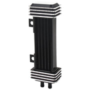 Jagg oil cooler kit - Vertical mount 6 row Deluxe Diamond