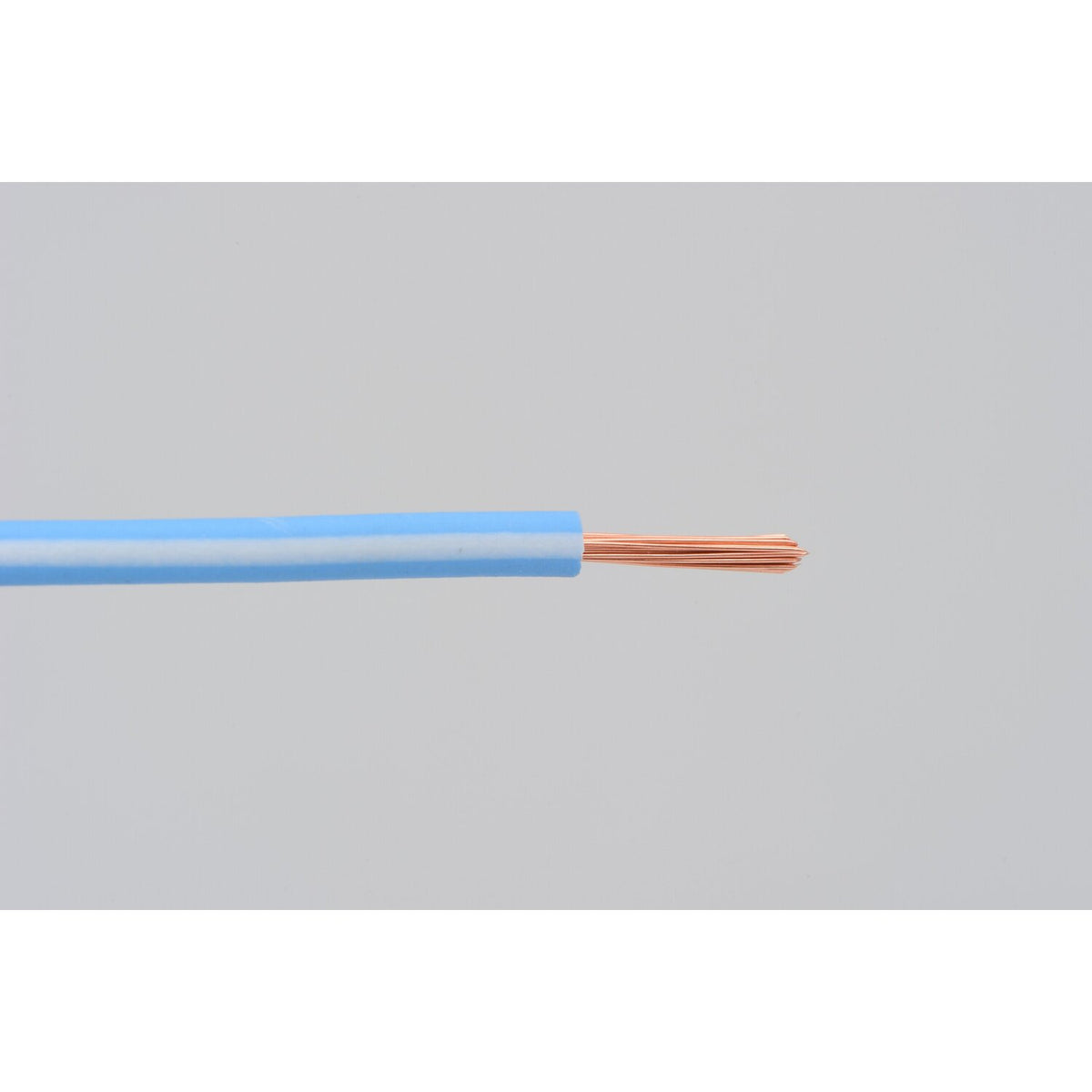 MCS Electrical wire - 2 meter 0.75sq - Light blue/white