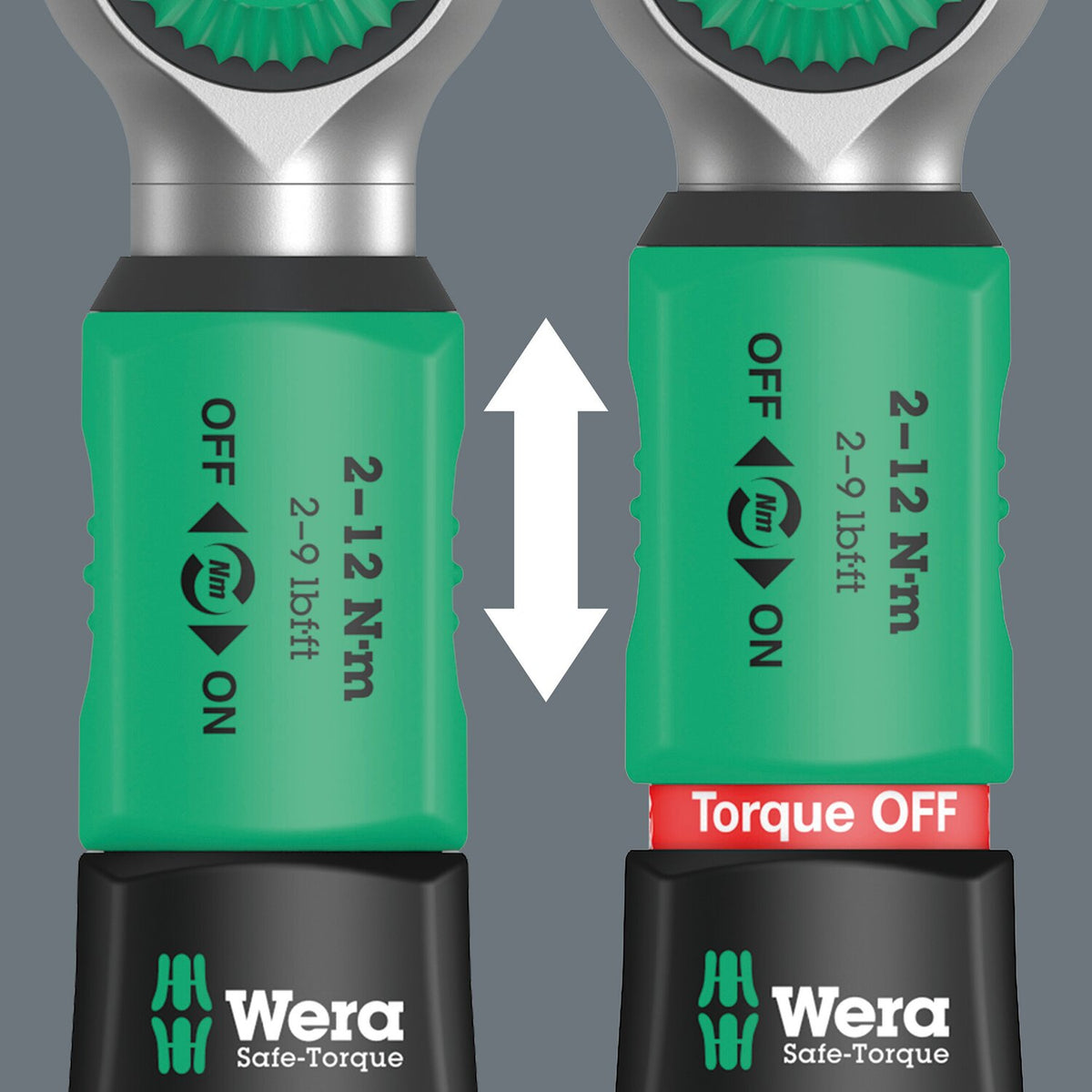 Wera Safe-Torque A1 adjustable torque wrench 1/4"