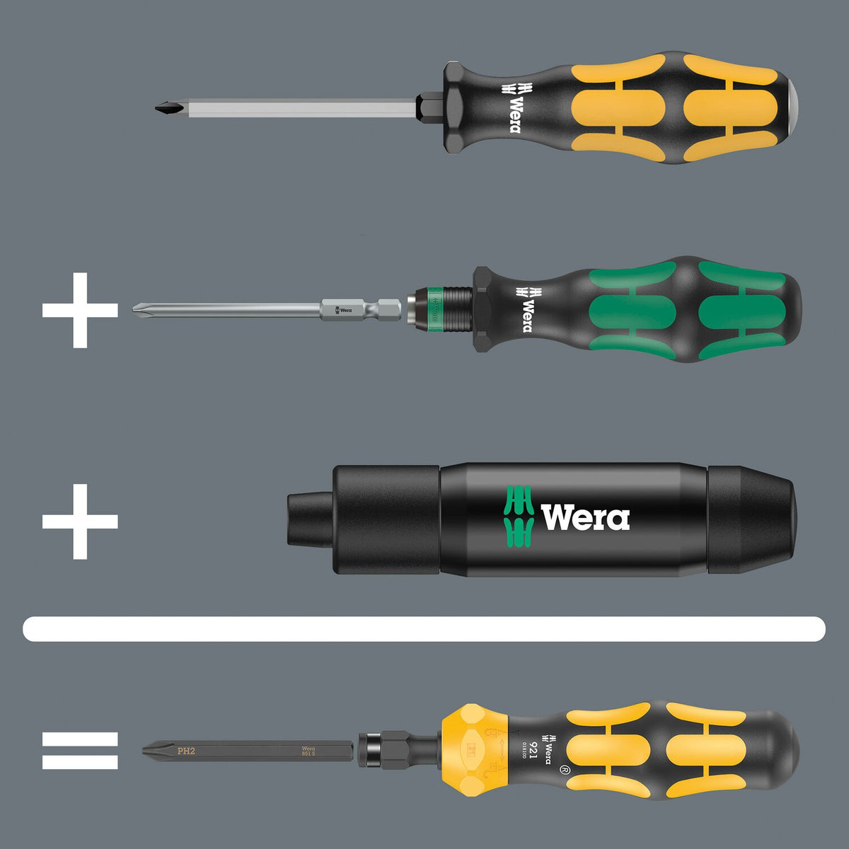 Wera Kraftform impact screwdriver kit - US