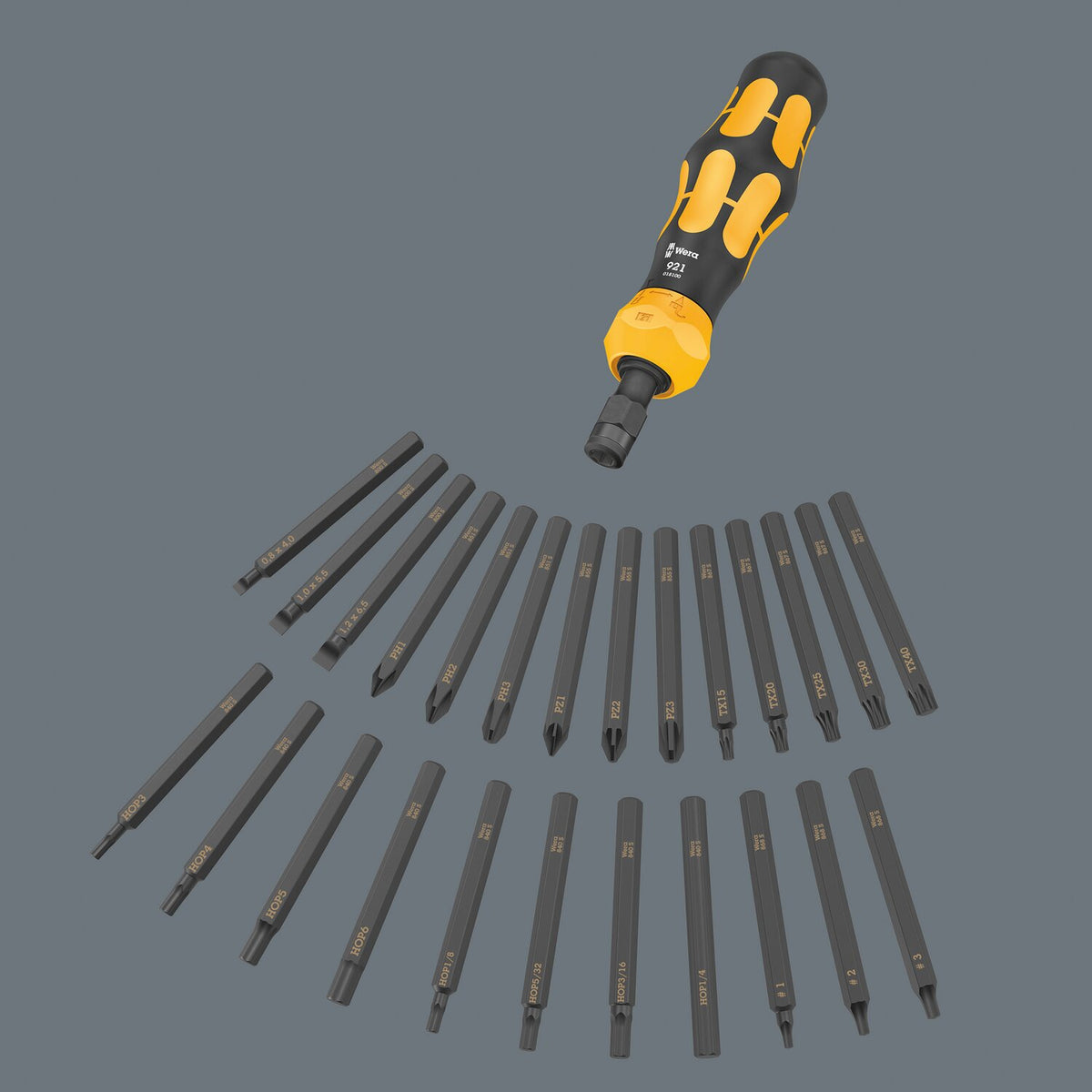 Wera Kraftform impact screwdriver kit - US
