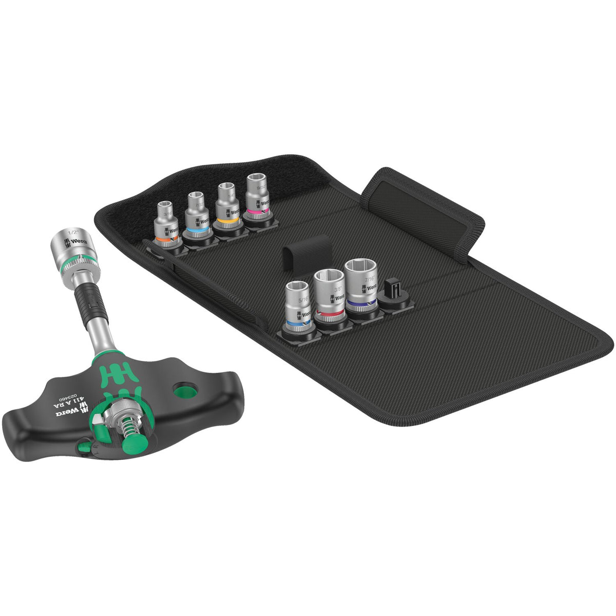 Wera Kraftform Kompact 400 RA - 1/4" drive - US sizes