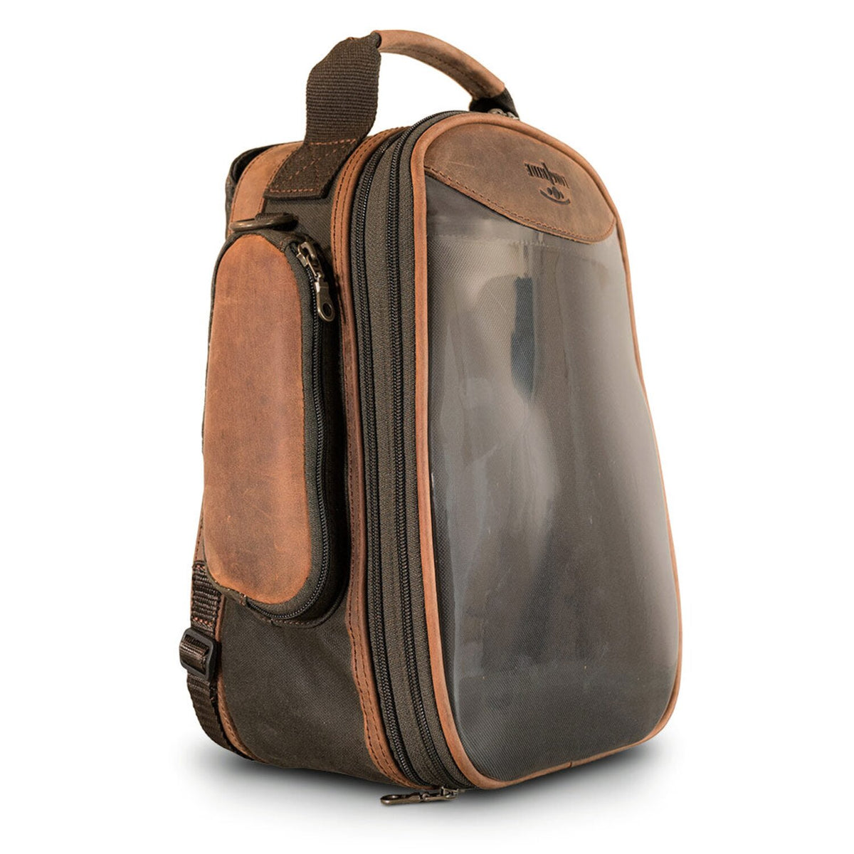 Longride Heritage waxed canvas tank bag - Khaki