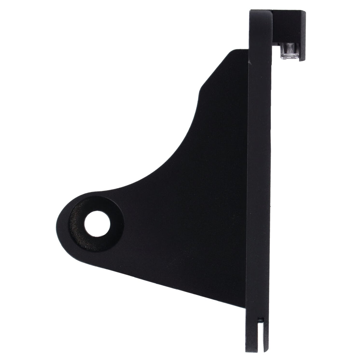 CPV 'slide-in' license plate bracket - Side mount black