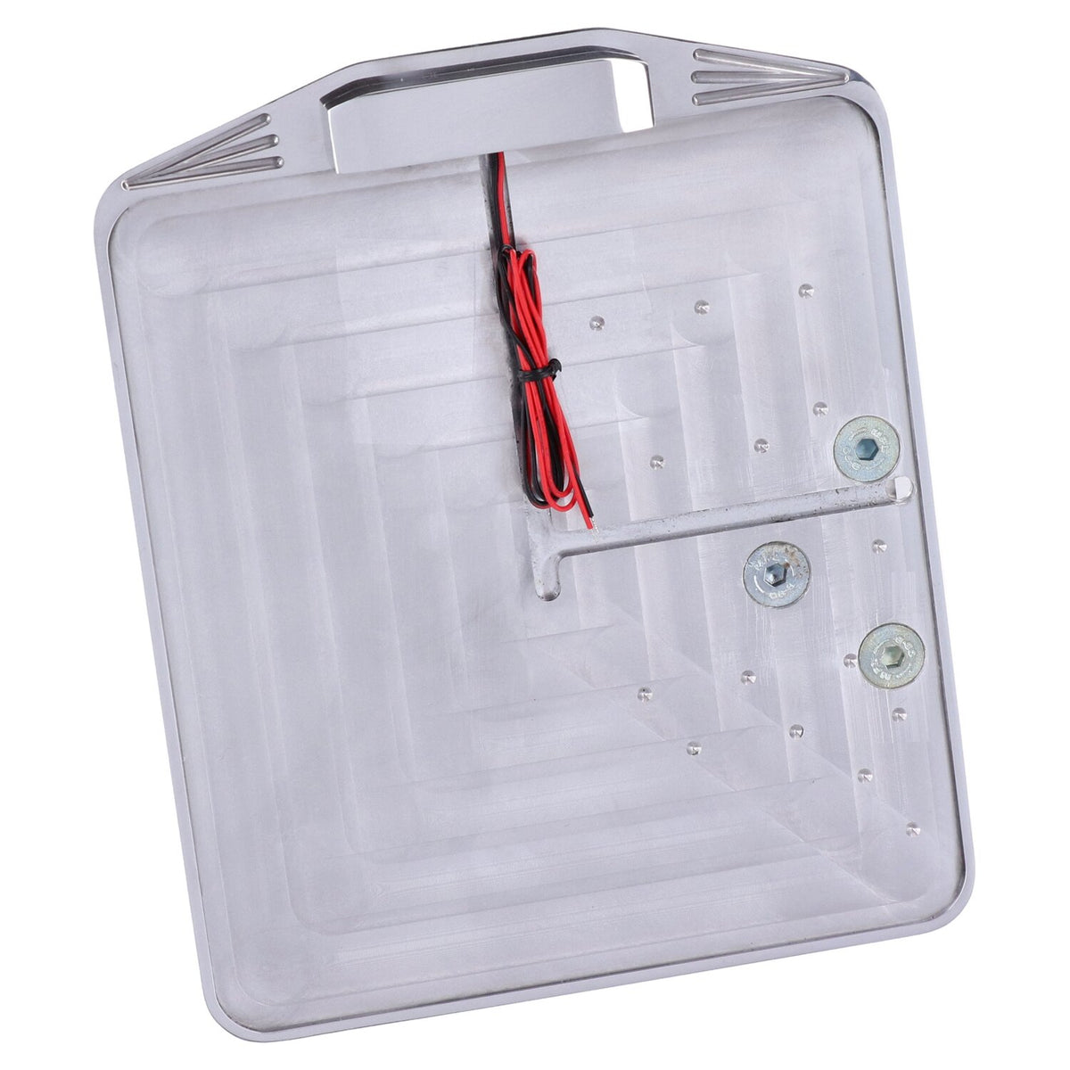 CPV side mount license plate bracket - Polished
