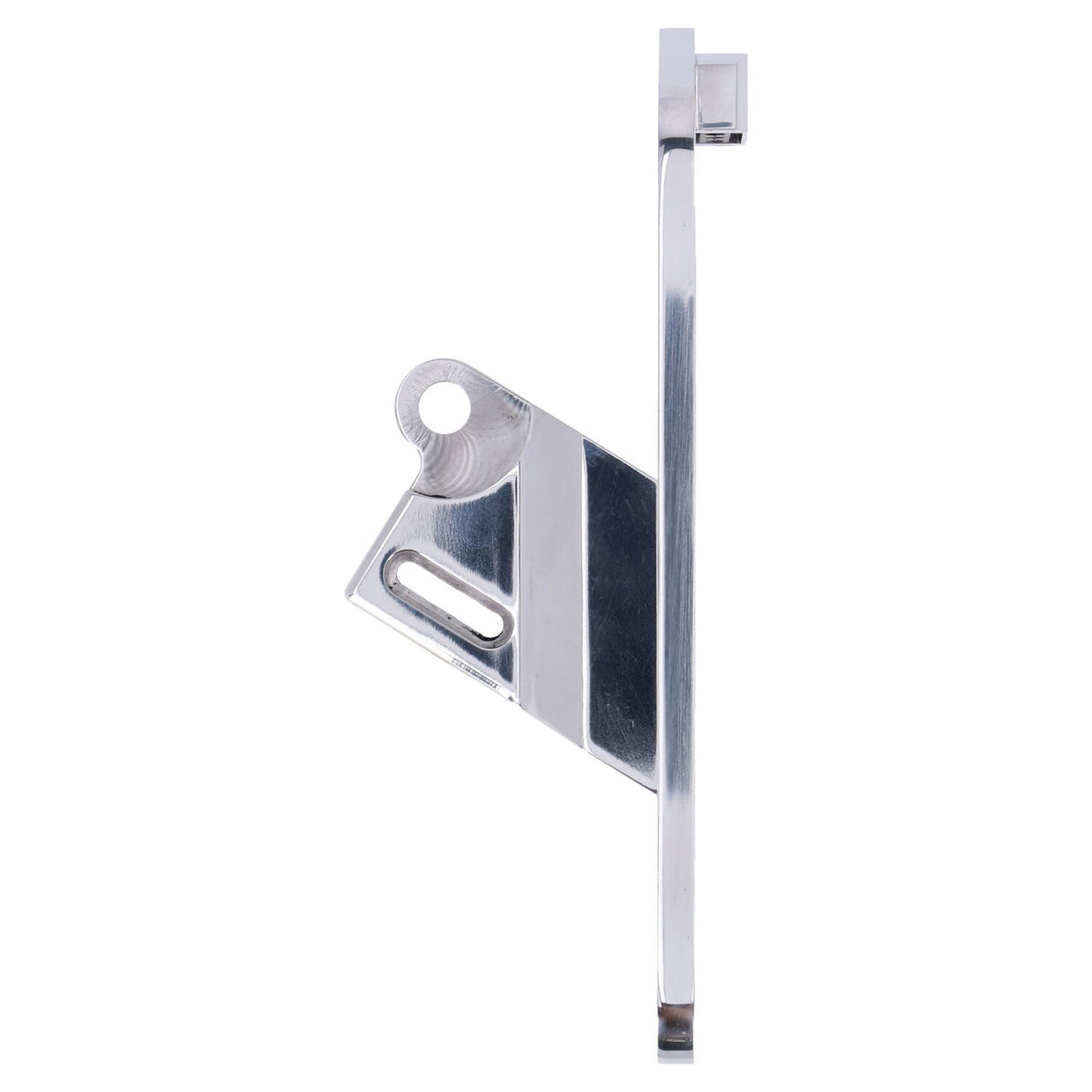 CPV side mount license plate bracket - Polished
