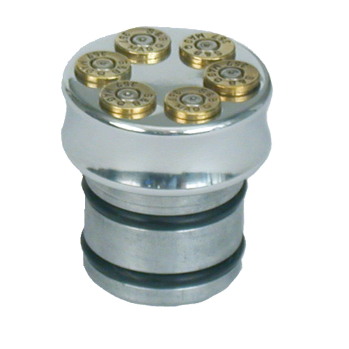 CPV CVP oil tank fill plug no dipstick - Bullet - Polished