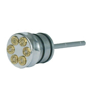 CPV CVP oil tank fill plug with dipstick - Bullet - Polished