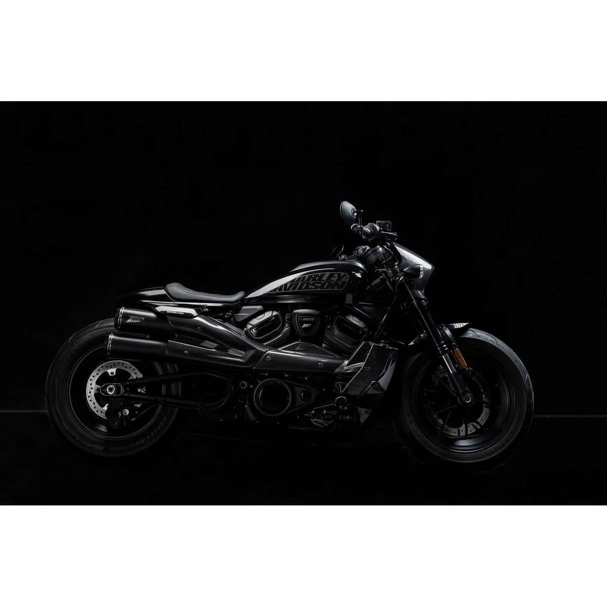 Zard carbon radiator cover and side panel kit