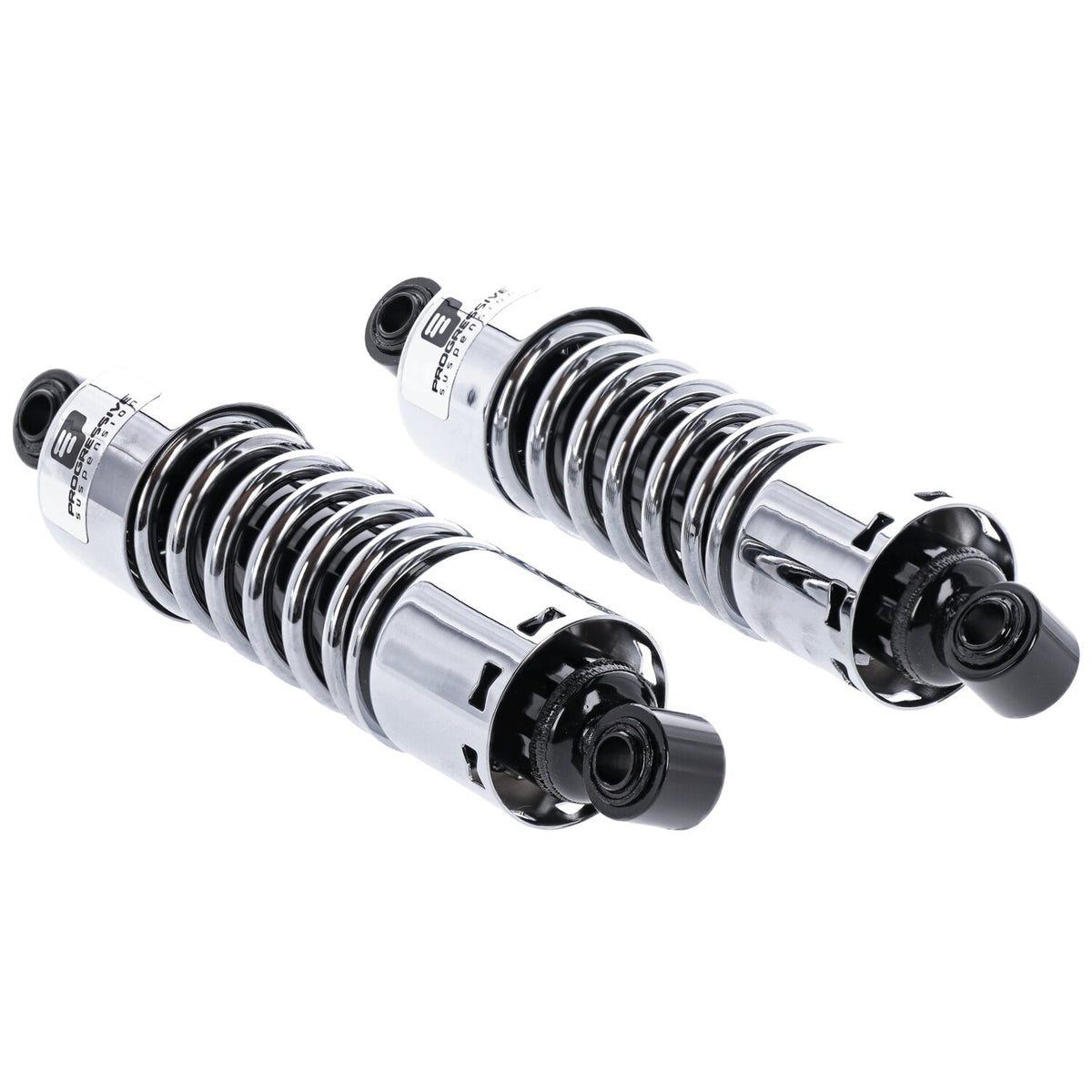 Progressive Suspension 412 series shock set - 11" - STD Duty - Chrome