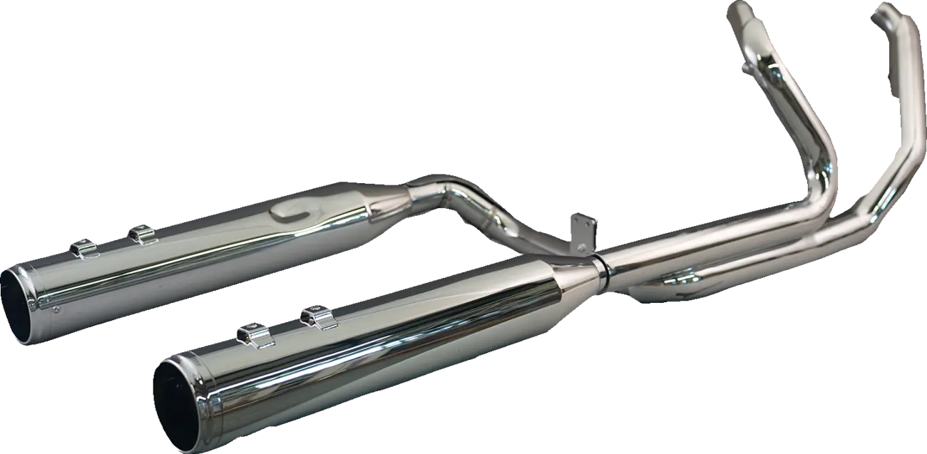 Khrome Werks Dominator 2-in-2 Auspuffanlage Chrom