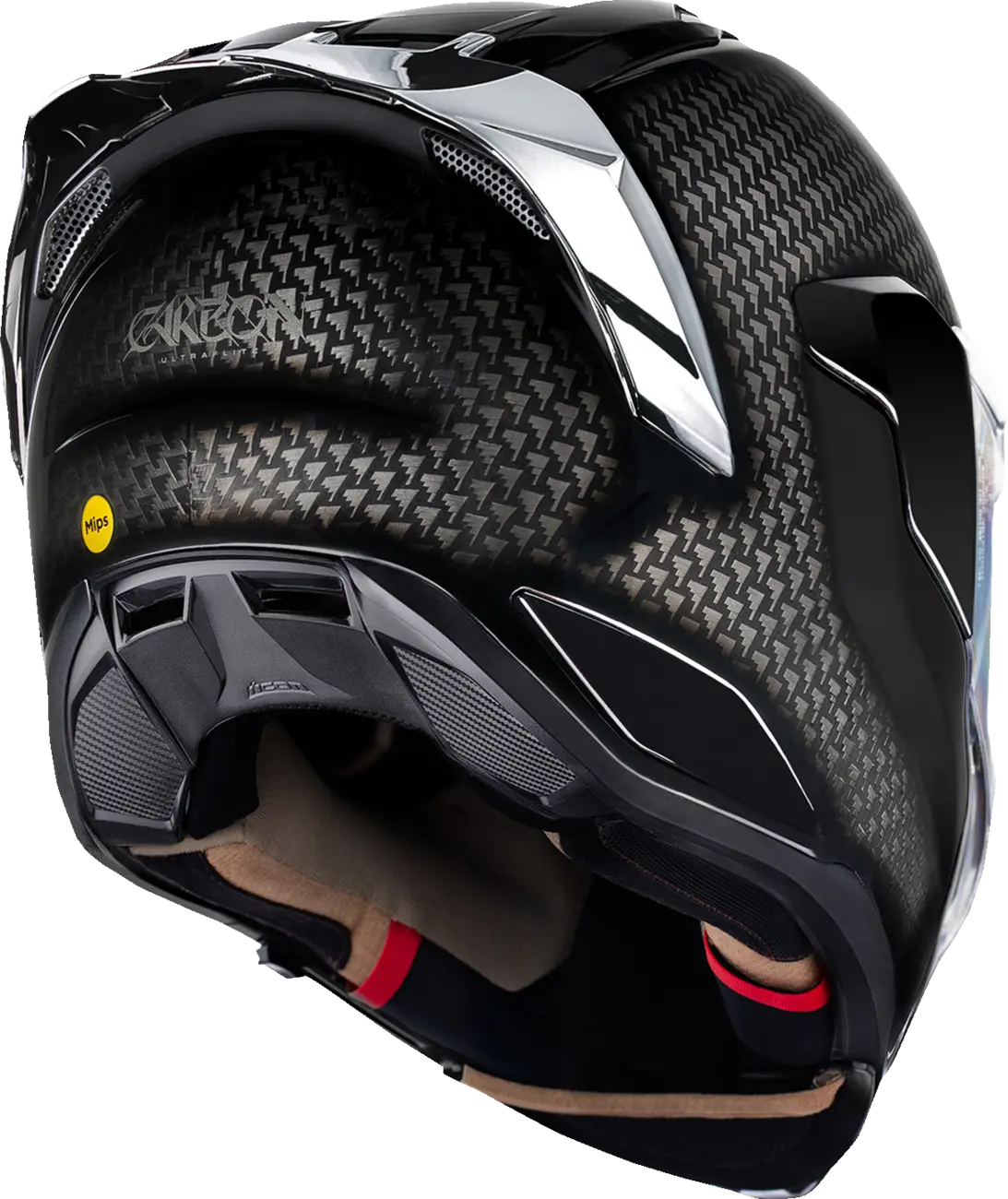 Icon Ultraflite Carbon MIPS Helmet Silver