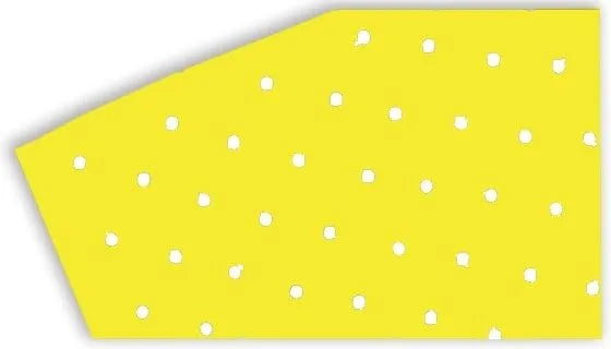 Blackbird Racing Colored Crystal Sheets - Yellow Vinyl 3-pack