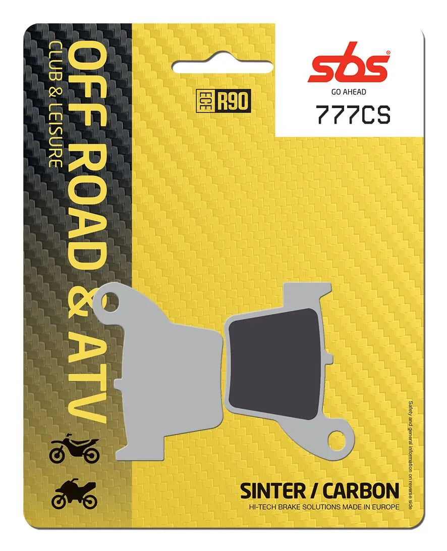 Sbs Cs Carbon Bremsbelagsatz - Vorne & Hinten