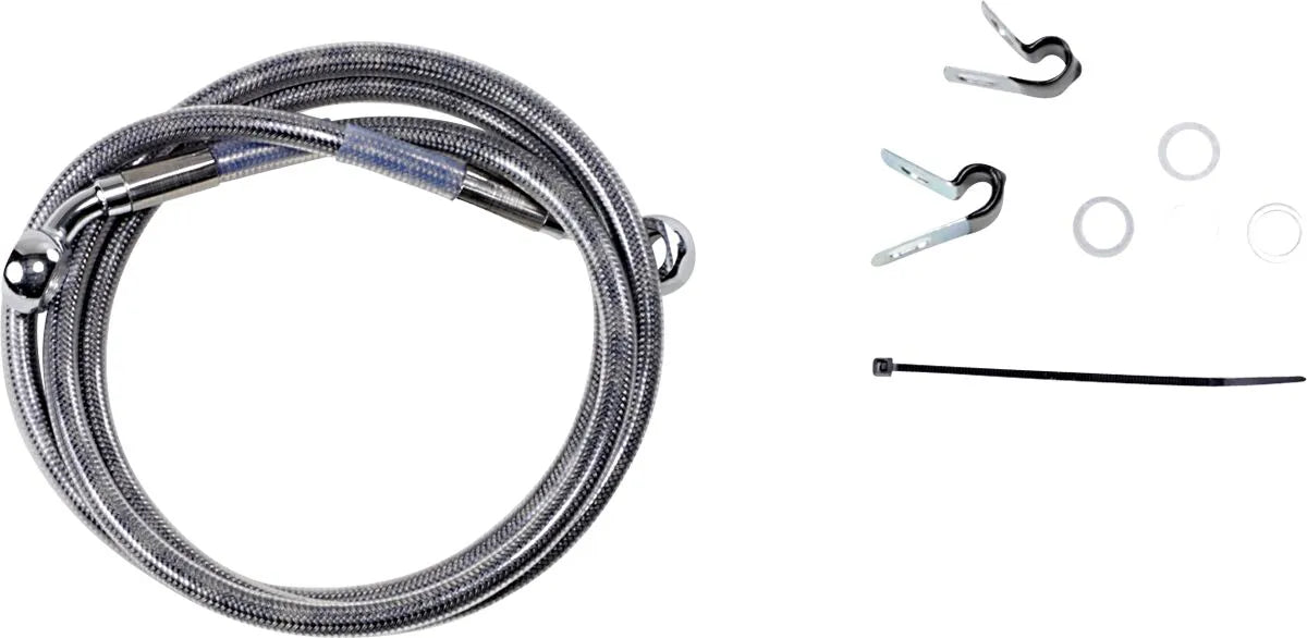 Drag Specialties Verlängerter Bremsleitungssatz für ABS-Modelle
