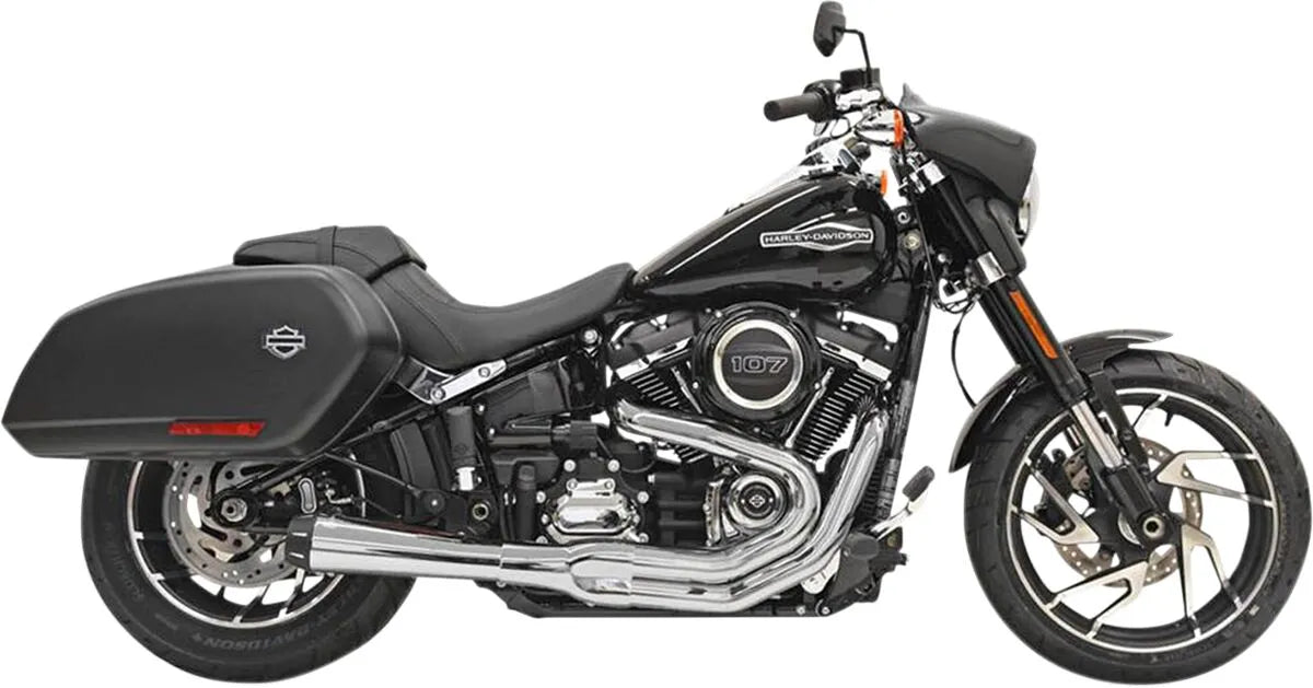Bassani Xhaust 2-in-1 Road Rage Auspuffanlage Chrom