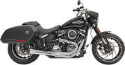 Bassani Xhaust 2-into-1 Road Rage Exhaust System Chrome