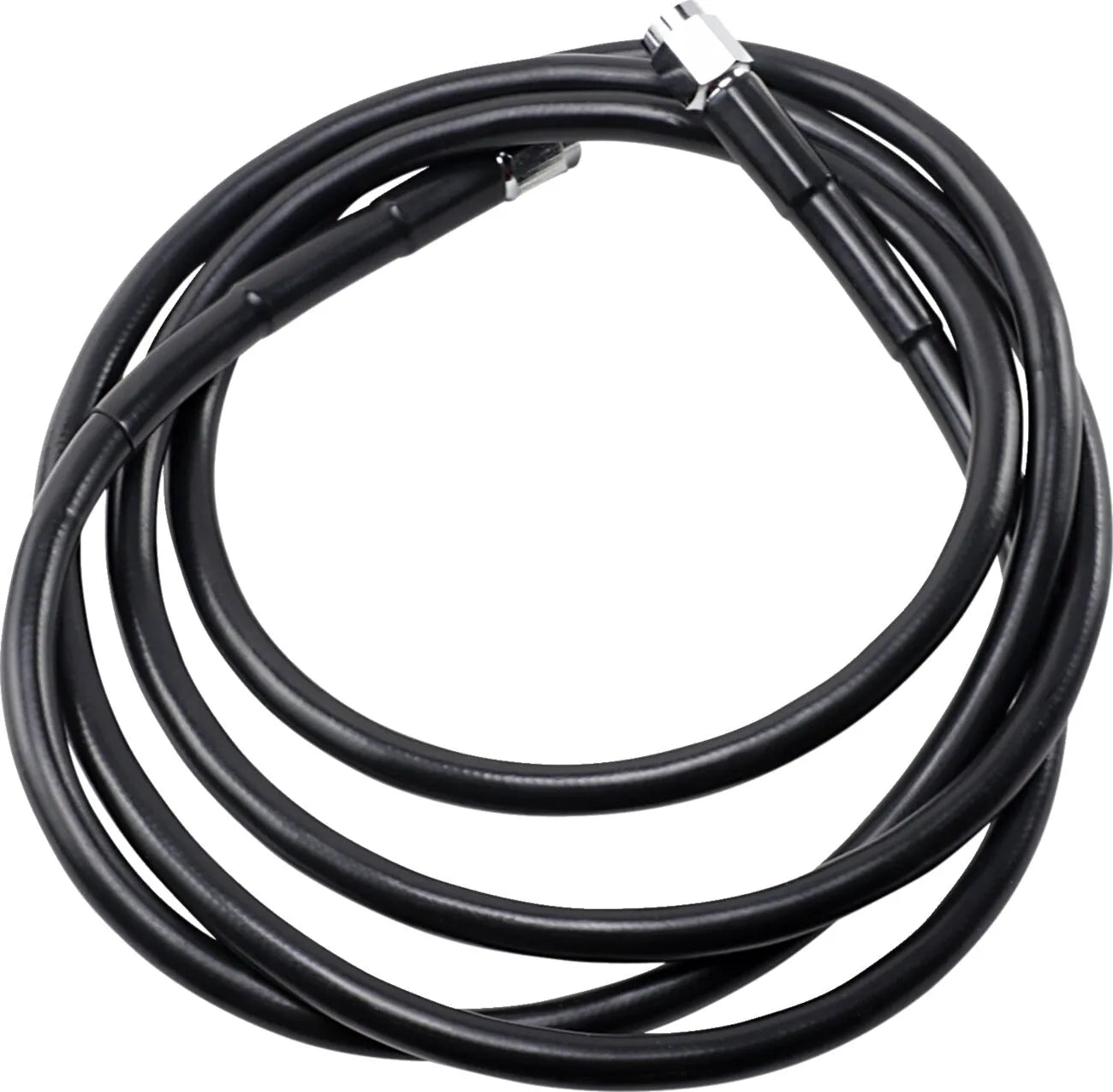 Drag Specialties Universal Bremsleitung 69" Schwarz Vinyl