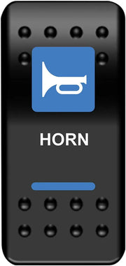 Moose Offroad Rocker Switch - Blue Led