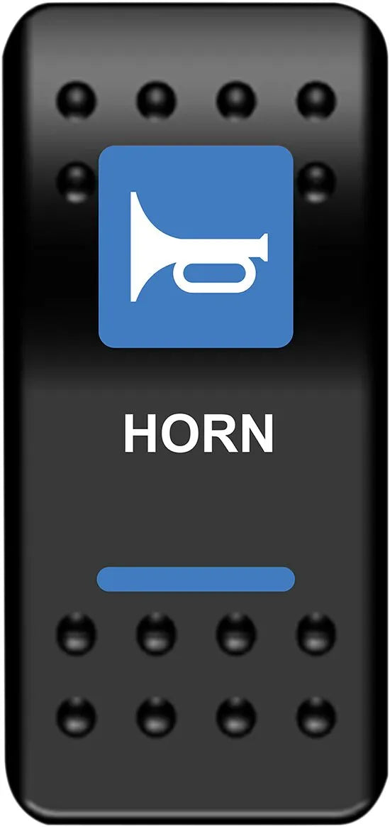 Moose Offroad Rocker Switch - Blue Led