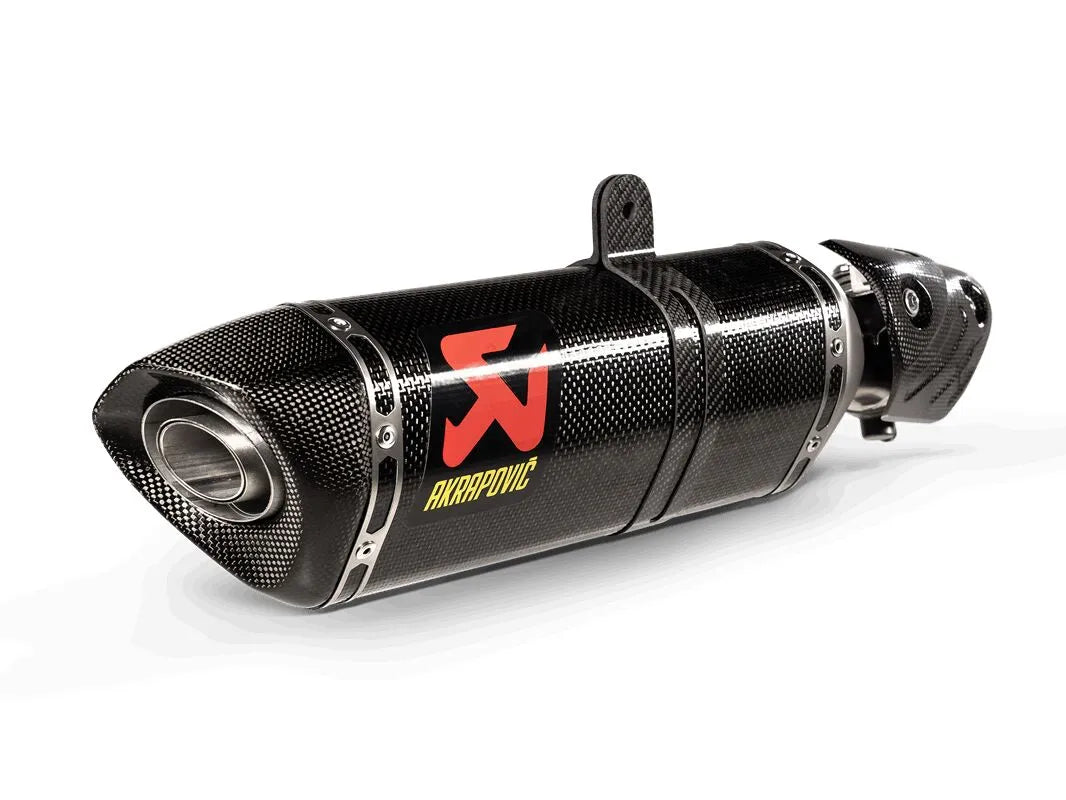 Akrapovic Slip-on Line Schalldämpfer mit Carbon-Endkappe - ECE Straßenzulassung