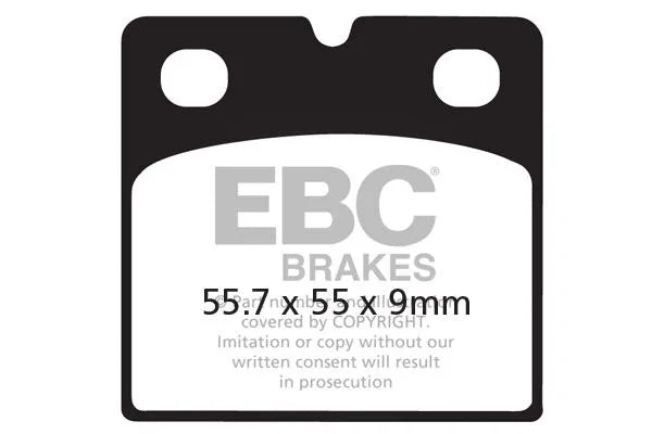 Ebc Vee Semi-Sintered Bremsbeläge - Vorne & Hinten