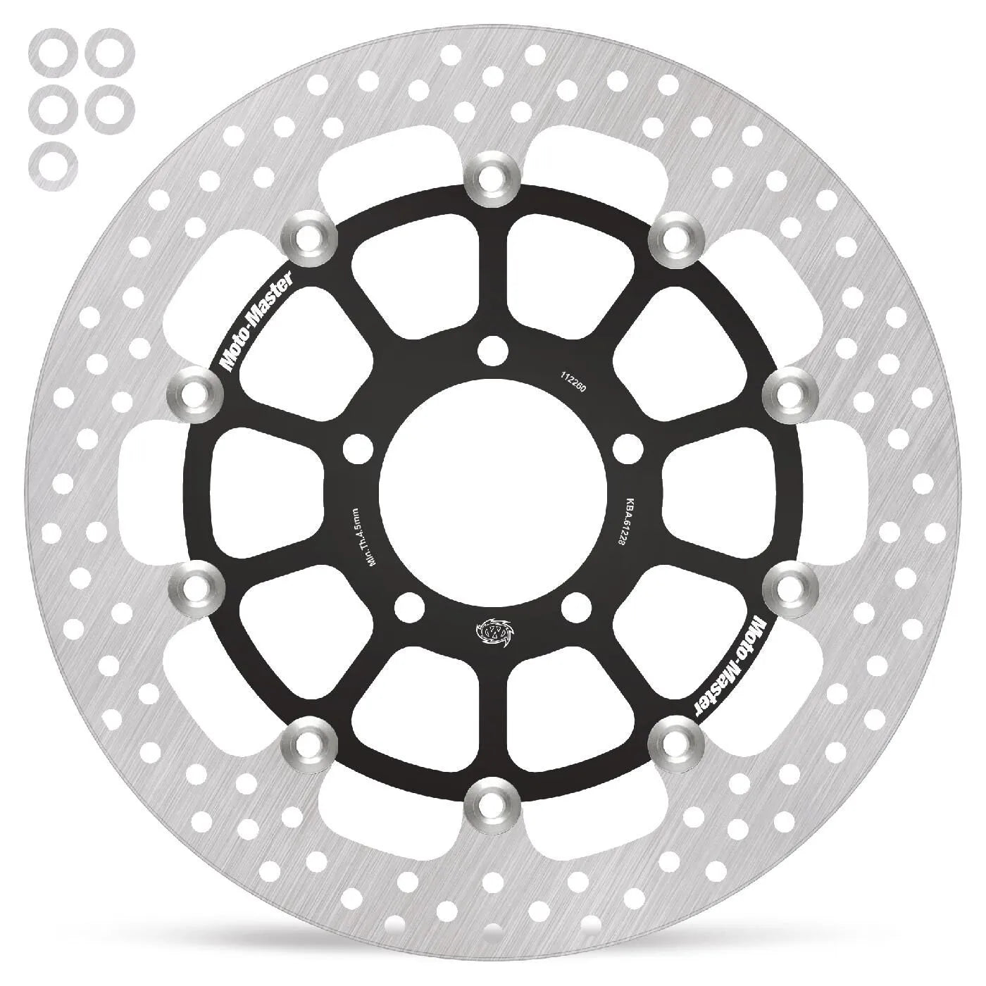 Moto-master Halo Series Floating Brake Rotor - Front