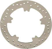 Drag Specialties Stainless Steel Drilled Brake Rotor - 300mm - Front