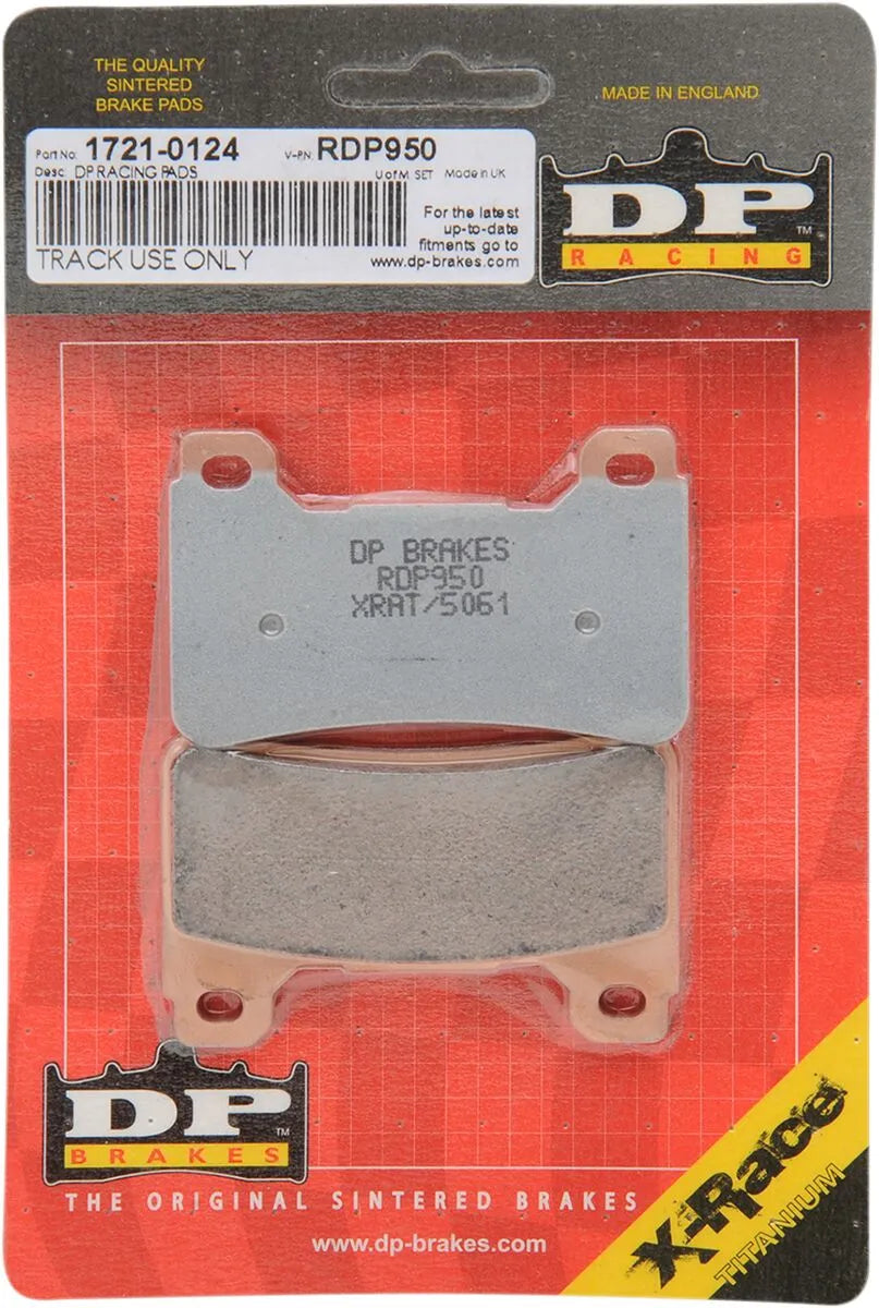 DP Brakes RDP X-Race Titanium Sintered Bremsbeläge - Vorne