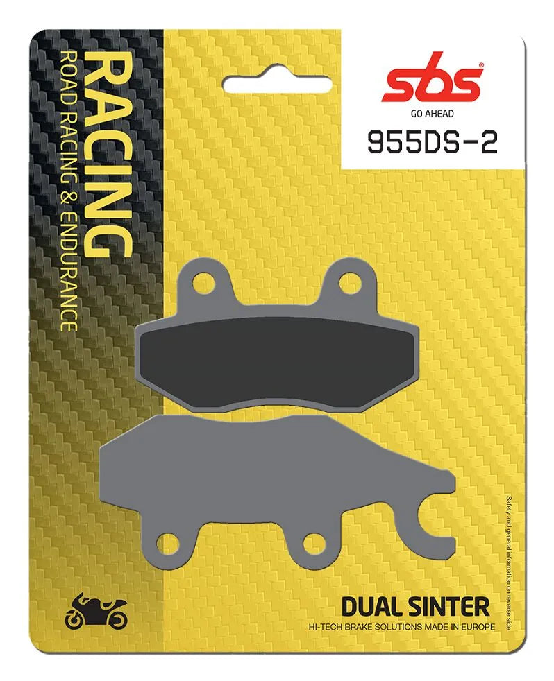 Sbs Ds Racing Dual Sintered Bremsbelagsatz - Vorne