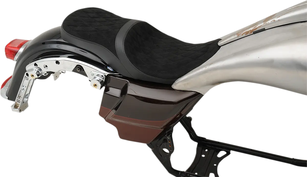 Drag Specialties Low Profile Touring Seat - For Harley Davidson