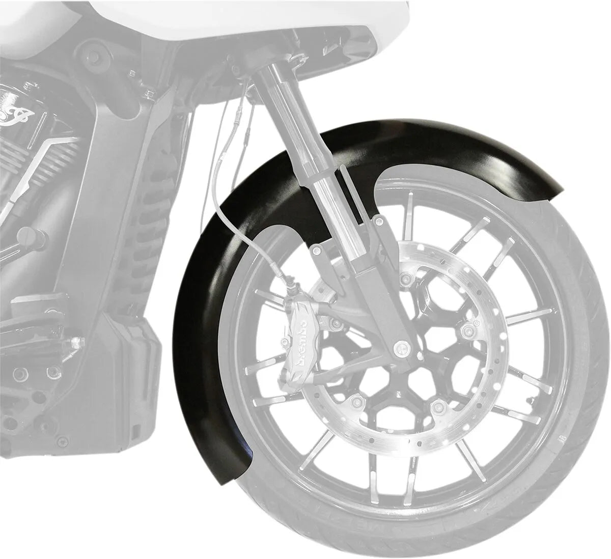 Klock Werks Tire Hugger Series Front Fender for 16-19" or 21"