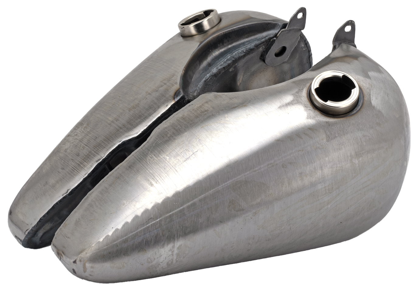 V-Twin Bobbed 3.5 Gallon Hand Shift Gas Tank for Knucklehead – Gas- & Oil Tank