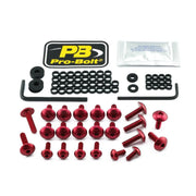 Pro Bolt Aluminium Fairing Bolt Kit For Yamaha