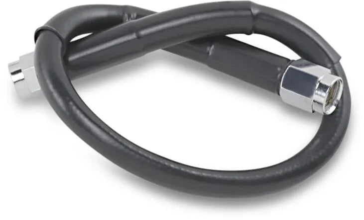 Drag Specialties Universal Bremsschlauch 12" Schwarz